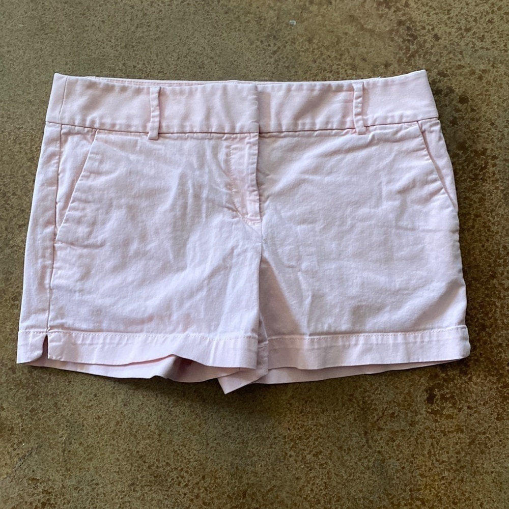 Ann Taylor‎ Loft pastel pink The Riviera Short cotton chino shorts